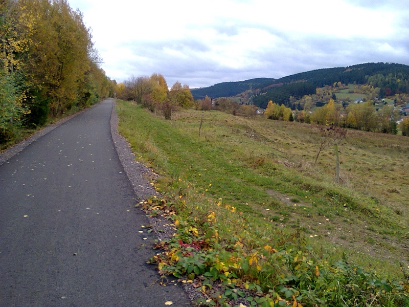 Ilm-Rennsteig cycle path near Möhrenbach