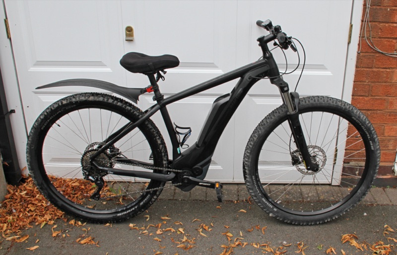 Electric trail mountain bike